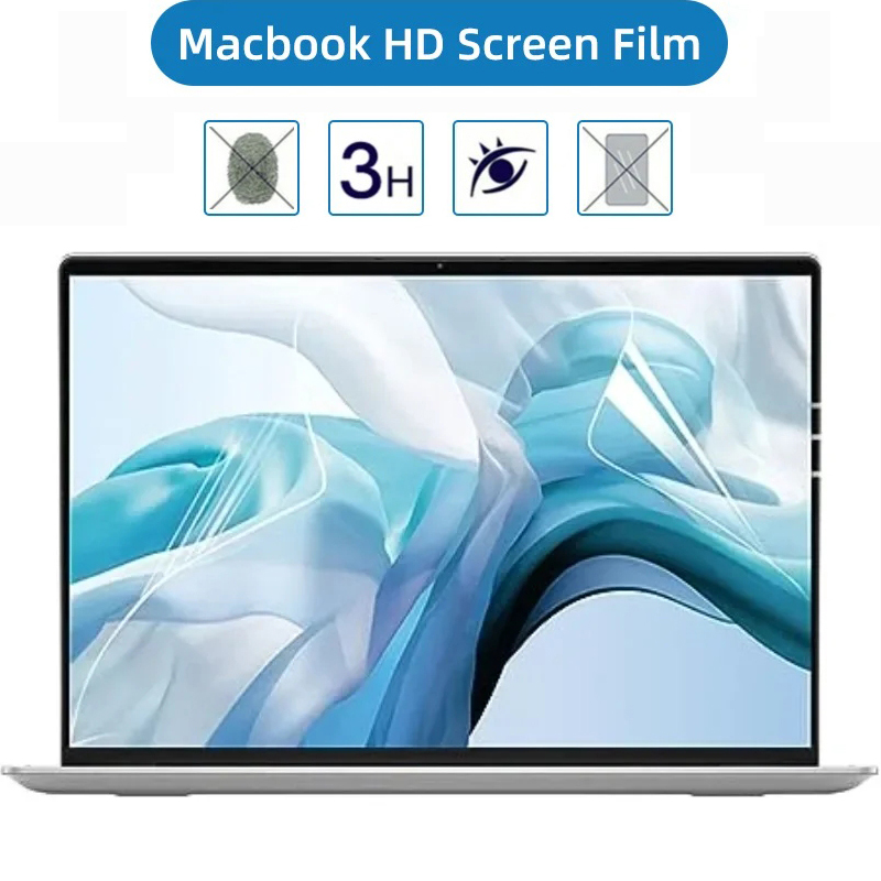 Laptop Accessories Display - ป้องกันหน้าจอสําหรับMacBook HDฟิล์มนุ่มสําหรับAir 13 นิ้วM1 M2 Pro