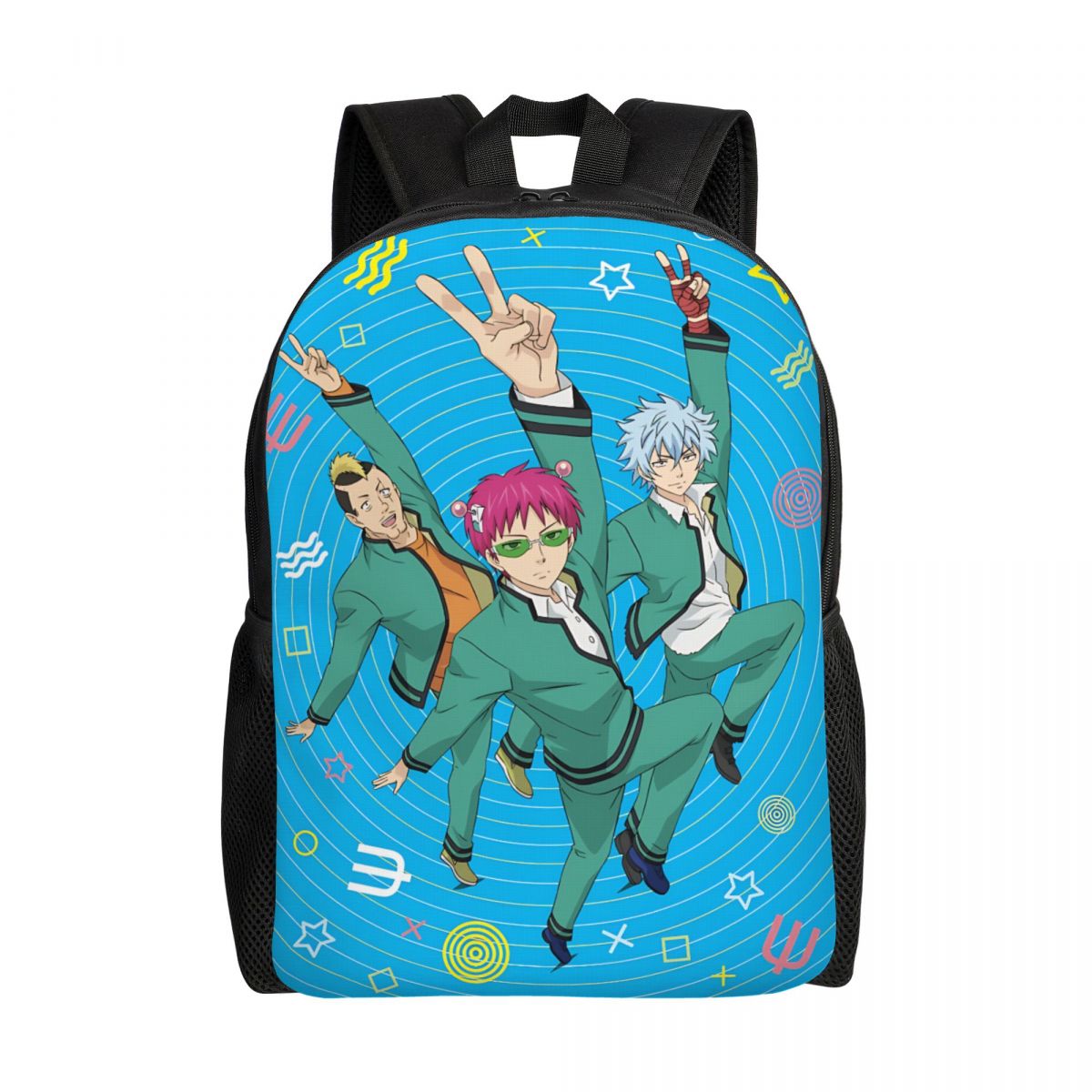 Laptop Accessories Bag For Men - กระเป๋าเป้สะพายหลังลายการ์ตูน S-Saikies K สุดน่ารัก สำหรับเดินทาง ผู้หญิง