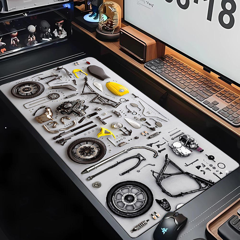 Laptop Accessories For Office - แผนภาพการถอดประกอบ แผ่นรองเมาส์ยาง แผ่นรองเมาส์ XXL อุปกรณ์เสริมสำหรับเล่นเกม แผ่นรองเมาส์สำหรับสำนักงาน