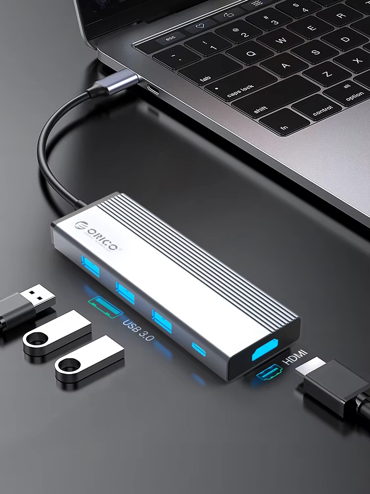 ORICO 5 ใน 1 ยูเอสบี ซี ฮับ มั - Laptop Accessories Hub บทวิจารณ์และราคา
