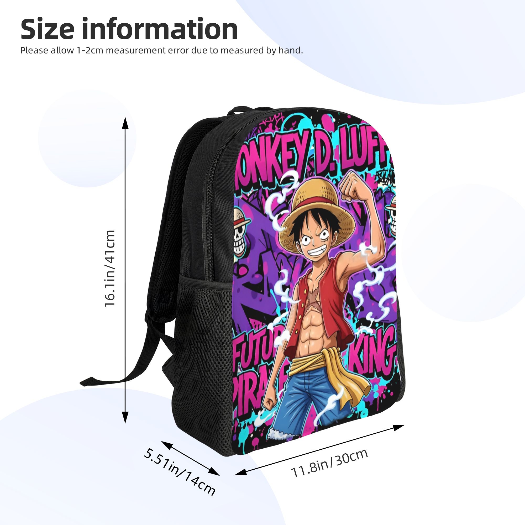 กระเป๋าเป้สะพายหลังลายลูฟี่แบบ - Laptop Accessories Bag For Men บทวิจารณ์และราคา