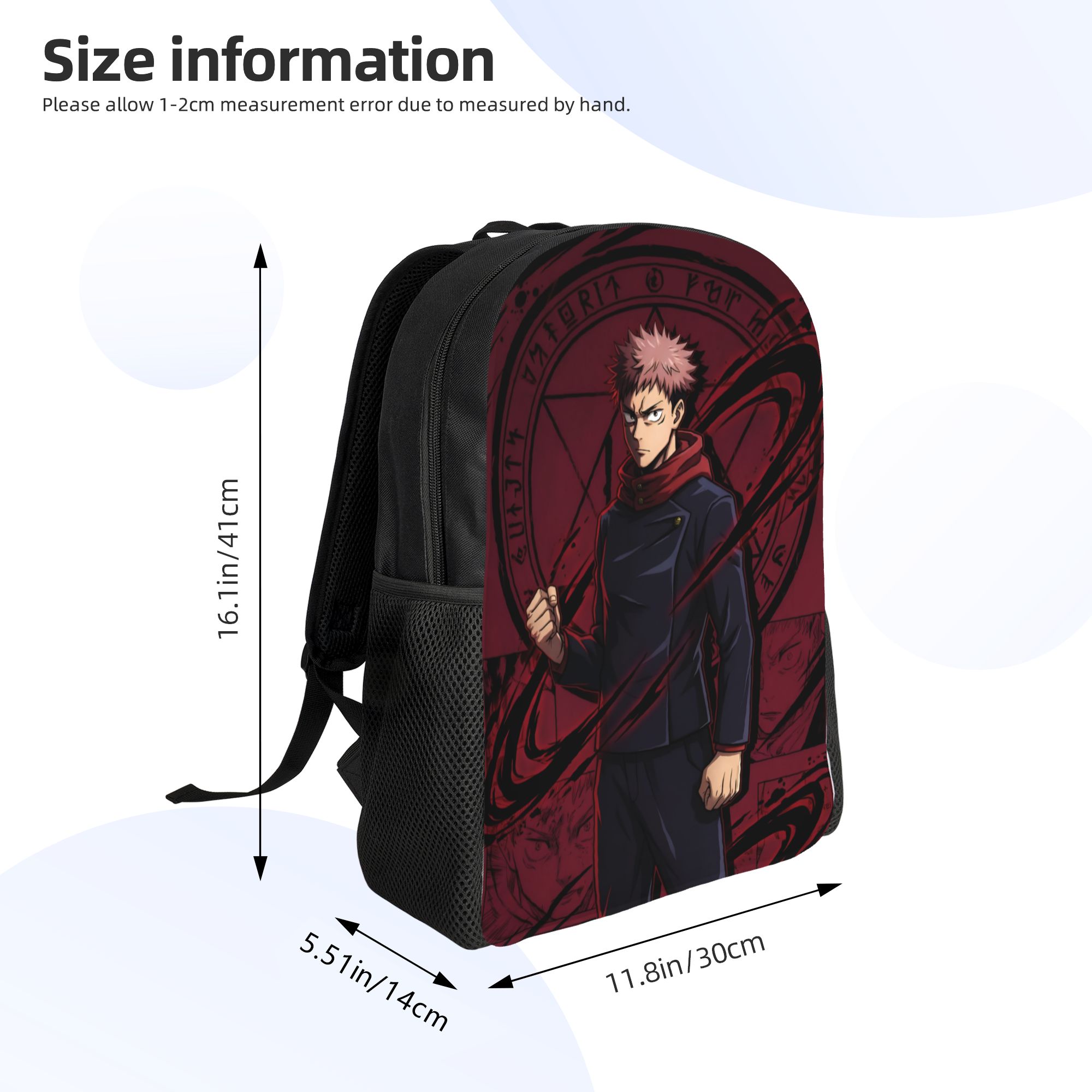 3D พิมพ์ J-Jujutsus K-Kaisens  - Laptop Accessories Bag For Men บทวิจารณ์และราคา