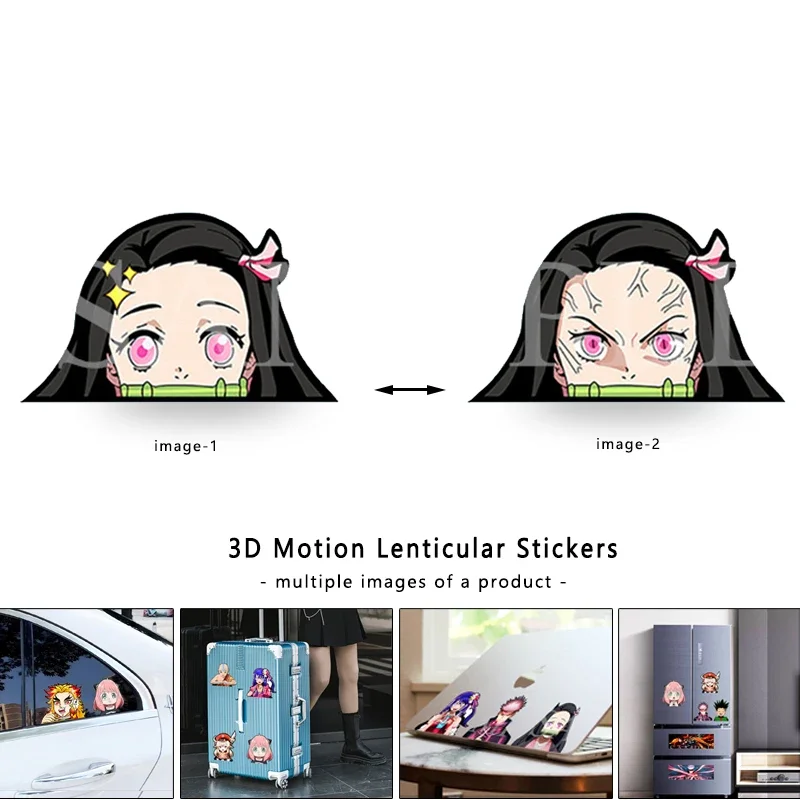 Kamado 3D ฆ่าอสูรสติกเกอร์กันน - Laptop Accessories For Gift บทวิจารณ์และราคา