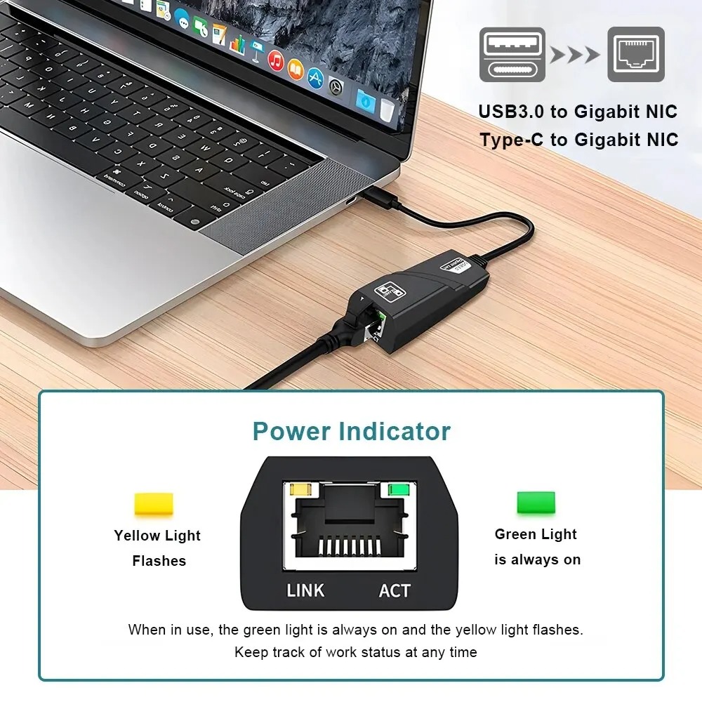 อะแดปเตอร์ Wifi USB 3.0 HUB Et - Laptop Accessories Hub บทวิจารณ์และราคา