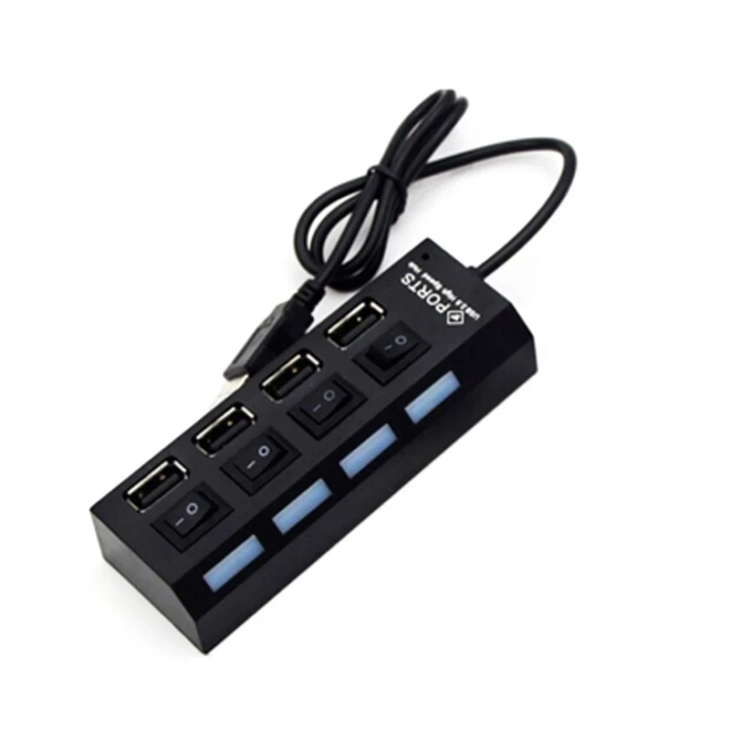 4 พอร์ตยูเอสบี 2.0 ฮับส่วนต่อข - Laptop Accessories Hub บทวิจารณ์และราคา