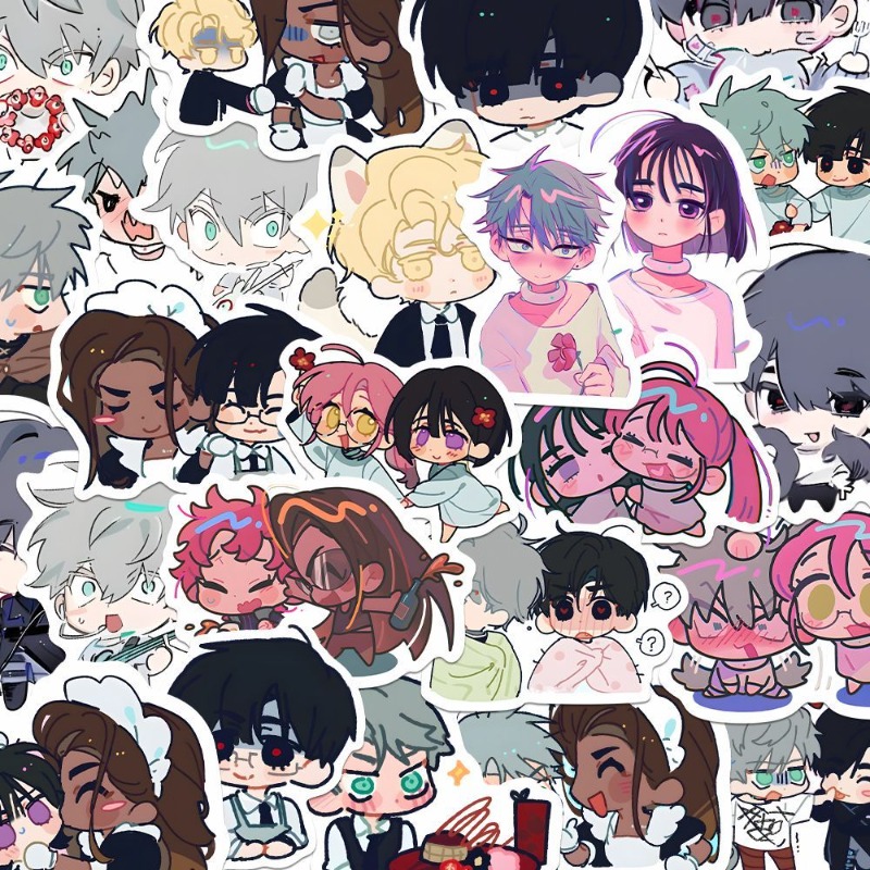 80 ชิ้น/เซ็ตการ์ตูนอะนิเมะเอเล - Laptop Accessories For Gift บทวิจารณ์และราคา