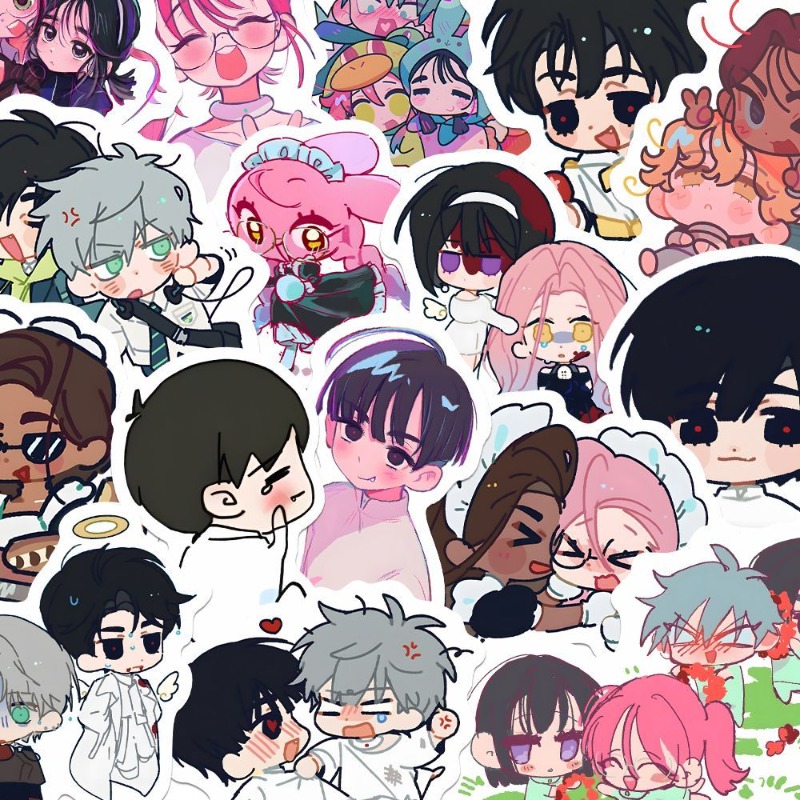 80 ชิ้น/เซ็ตการ์ตูนอะนิเมะเอเล - Laptop Accessories For Gift บทวิจารณ์และราคา