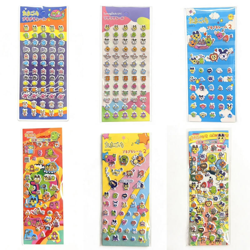 6 ชิ้น ทามาก็อตจิการ์ตูนสติกเก - Laptop Accessories For Gift บทวิจารณ์และราคา
