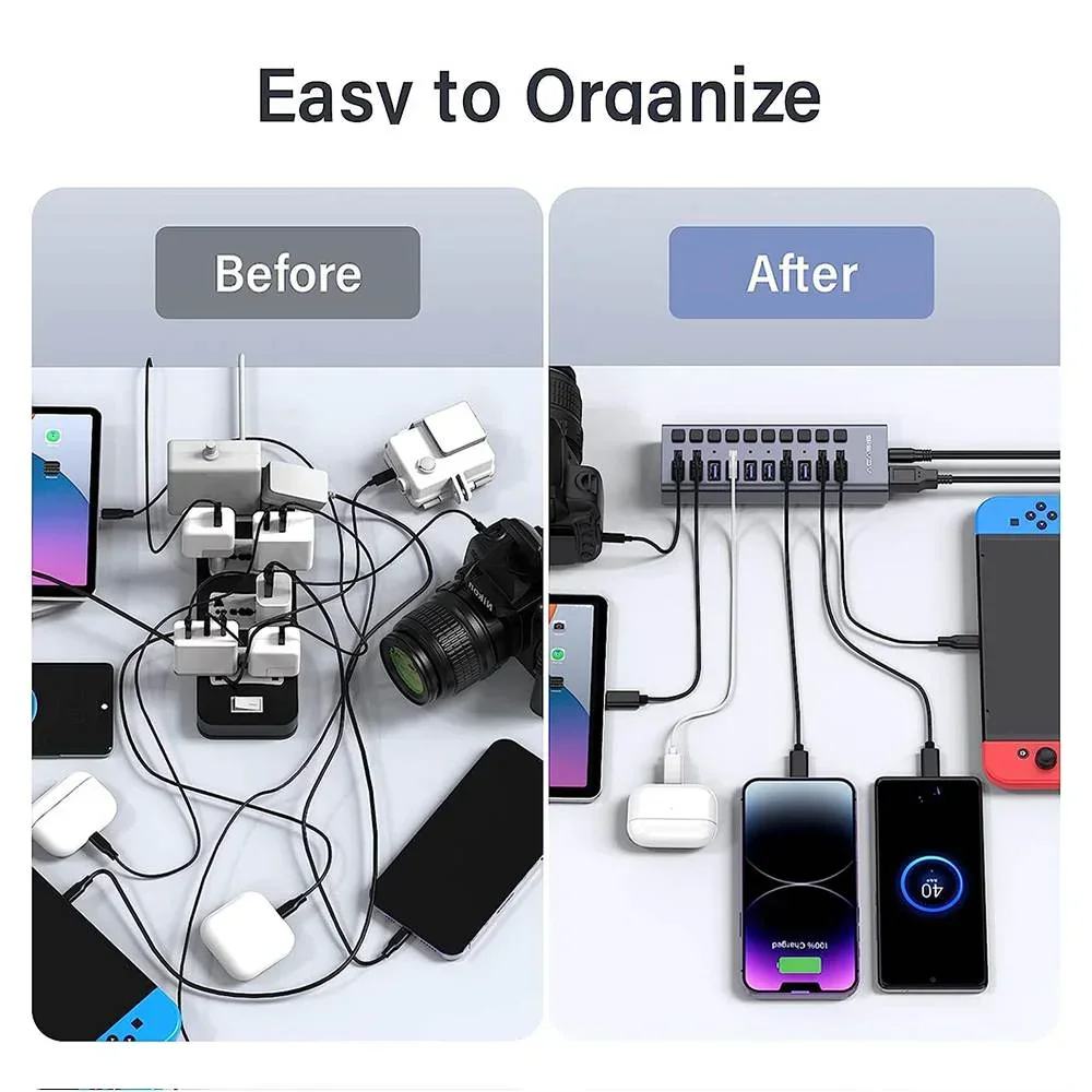 อะคาซิส ยูเอสบี สปลิตเตอร์ ฮับ - Laptop Accessories Hub บทวิจารณ์และราคา