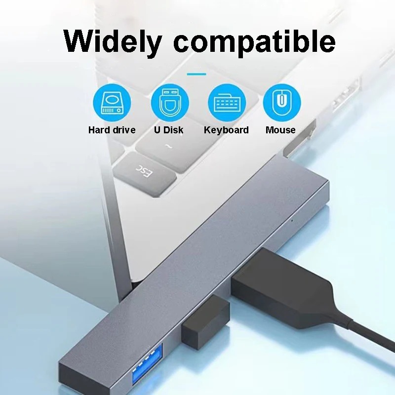 ฮับ ​​USB C 4-in-1 3.0 PD 60W  - Laptop Accessories Hub บทวิจารณ์และราคา