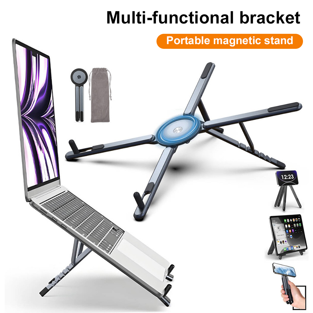 ที่วางโทรศัพท์แม่เหล็กแบบพกพาแ - Laptop Accessories For Office บทวิจารณ์และราคา